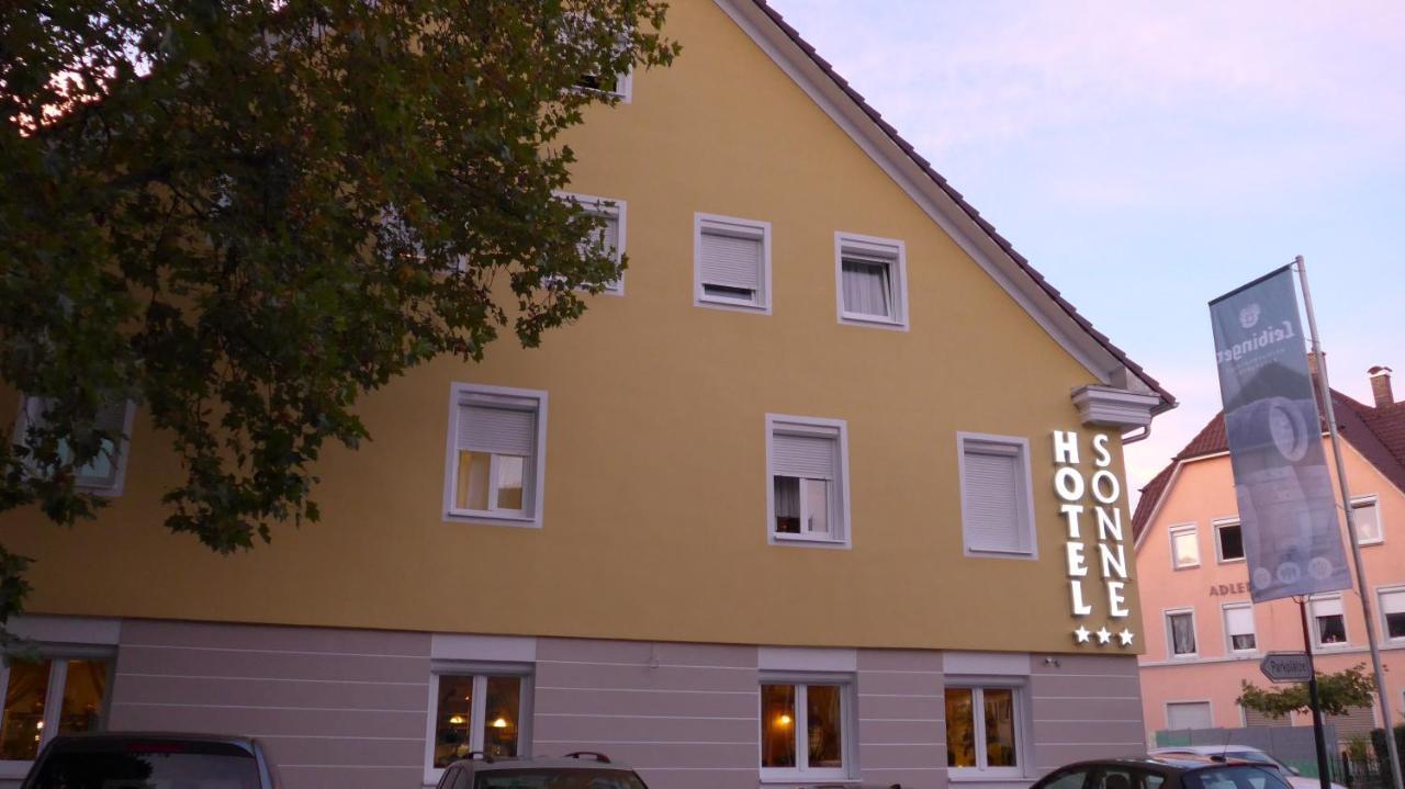 Hotel Sonne Weingarten  Eksteriør bilde